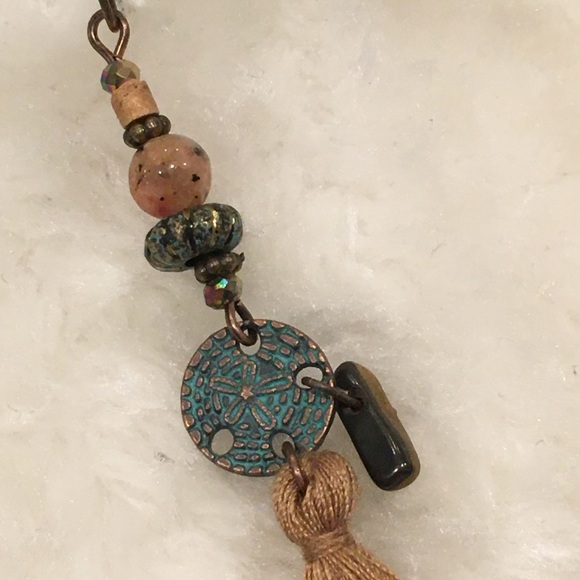 🔴 Boho Tassel Dangle Earrings - Picture 5 of 5